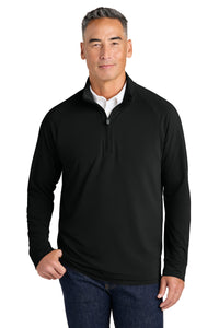 Brooks Brothers Luxe Performance 1/4-Zip BB18214 - Deep Black