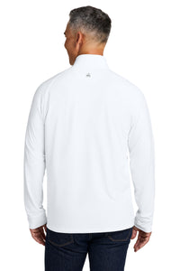 Brooks Brothers Luxe Performance 1/4-Zip BB18214 - White Back