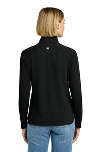 Brooks Brothers Women's Luxe Performance 1/4-Zip BB18215 - Deep Black Back