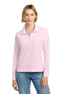 Brooks Brothers Women's Luxe Performance 1/4-Zip BB18215 - Pearl Pink