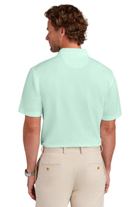 Brooks Brothers Mesh Pique Performance Polo BB18220 - Soft Mint Back
