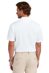 Brooks Brothers Mesh Pique Performance Polo BB18220 - White Back