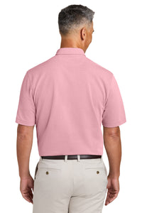 Brooks Brothers Pinpoint Pique Dress Polo BB18222 - Crimson End On End Back
