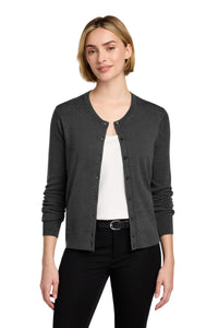 Brooks Brothers Women's Washable Merino Cardigan Sweater BB18413 - Windsor Grey Heather
