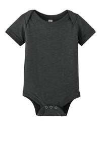 BELLA+CANVAS Infant Jersey Short Sleeve One Piece BC100B - Dark Grey Heather