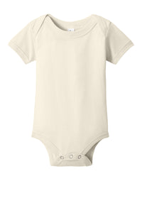 BELLA+CANVAS Infant Jersey Short Sleeve One Piece BC100B - Natural