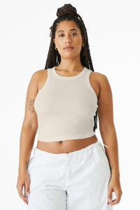 BELLA+CANVAS Women's Micro Rib Racer Tank BC1019 - Solid Natural Blend