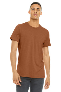 BELLA+CANVAS  Unisex Heather CVC Short Sleeve Tee - Heather Autumn