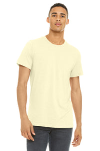 BELLA+CANVAS  Unisex Heather CVC Short Sleeve Tee - Heather French Vanilla