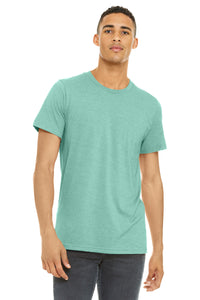 BELLA+CANVAS  Unisex Heather CVC Short Sleeve Tee - Heather Mint
