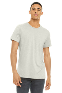 BELLA+CANVAS  Unisex Heather CVC Short Sleeve Tee - Heather Prism Natural