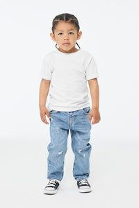BELLA+CANVAS Toddler Short Sleeve Tee BC3001T - White