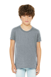 BELLA+CANVAS Youth Heather CVC Tee BC3001YCVC - Athletic Heather