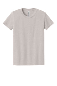 BELLA+CANVAS Youth Heather CVC Tee BC3001YCVC - Heather Dust