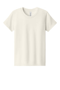 BELLA+CANVAS Youth Heather CVC Tee BC3001YCVC - Heather Natural