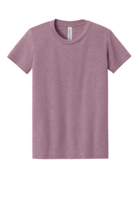 BELLA+CANVAS Youth Heather CVC Tee BC3001YCVC - Heather Orchid