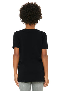 BELLA+CANVAS  Youth Jersey Short Sleeve Tee - Black Back
