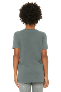 BELLA+CANVAS  Youth Jersey Short Sleeve Tee - Blue Storm Back