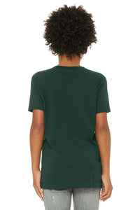 BELLA+CANVAS  Youth Jersey Short Sleeve Tee - Forest Back