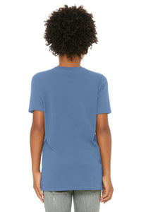 BELLA+CANVAS  Youth Jersey Short Sleeve Tee - Lavender Blue Back