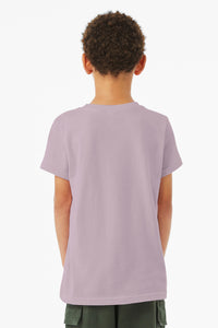 BELLA+CANVAS  Youth Jersey Short Sleeve Tee - Light Violet Back
