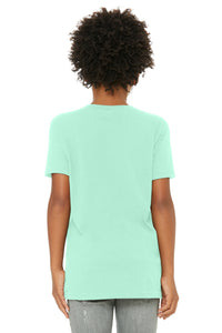 BELLA+CANVAS  Youth Jersey Short Sleeve Tee - Mint Back