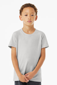 BELLA+CANVAS  Youth Jersey Short Sleeve Tee - Solid Athletic Grey