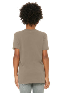 BELLA+CANVAS  Youth Jersey Short Sleeve Tee - Tan Back