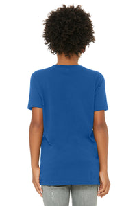 BELLA+CANVAS  Youth Jersey Short Sleeve Tee - True Royal Back