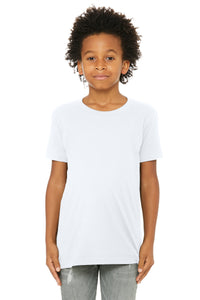 BELLA+CANVAS  Youth Jersey Short Sleeve Tee - White
