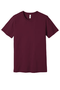 BELLA+CANVAS  Unisex Jersey Short Sleeve Tee - Maroon