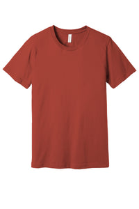 BELLA+CANVAS  Unisex Jersey Short Sleeve Tee - Rust