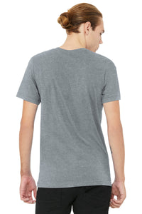 BELLA+CANVAS Unisex Heather CVC V-Neck Tee BC3005CVC - Athletic Heather Back