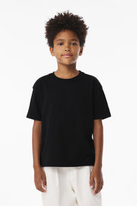BELLA+CANVAS Youth 6-Ounce Heavyweight Tee BC3010Y - Black