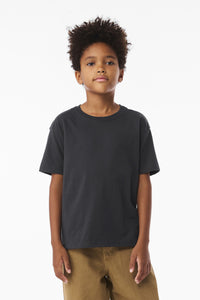 BELLA+CANVAS Youth 6-Ounce Heavyweight Tee BC3010Y - Dark Grey