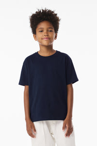 BELLA+CANVAS Youth 6-Ounce Heavyweight Tee BC3010Y - Navy