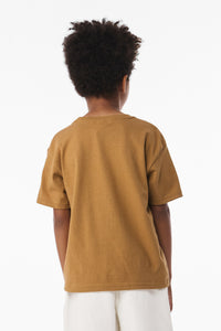 BELLA+CANVAS Youth 6-Ounce Heavyweight Tee BC3010Y - Toast Back