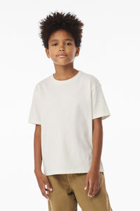 BELLA+CANVAS Youth 6-Ounce Heavyweight Tee BC3010Y - Vintage White