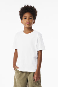 BELLA+CANVAS Youth 6-Ounce Heavyweight Tee BC3010Y - White
