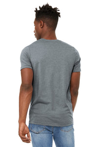 DISCONTINUED BELLA+CANVAS  Unisex Sueded Tee - Athletic Heather Back