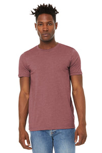 DISCONTINUED BELLA+CANVAS  Unisex Sueded Tee - Heather Mauve