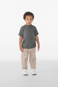 BELLA+CANVAS Toddler Triblend Short Sleeve Tee BC3413T - Grey Triblend