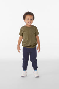 BELLA+CANVAS Toddler Triblend Short Sleeve Tee BC3413T - Olive Triblend