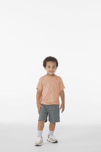 BELLA+CANVAS Toddler Triblend Short Sleeve Tee BC3413T - Peach Triblend