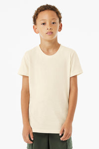 BELLA+CANVAS  Youth Triblend Short Sleeve Tee - Solid Natural Triblend