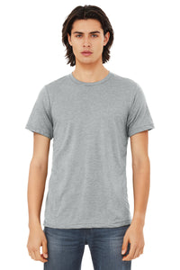 BELLA+CANVAS  Unisex Triblend Short Sleeve Tee - Athletic Grey Triblend