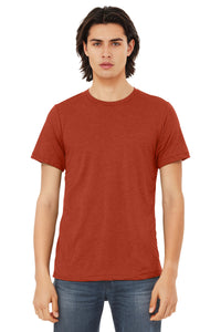 BELLA+CANVAS  Unisex Triblend Short Sleeve Tee - Brick Triblend