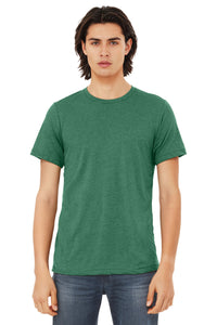 BELLA+CANVAS  Unisex Triblend Short Sleeve Tee - Grass Green Triblend
