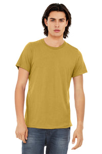 BELLA+CANVAS  Unisex Triblend Short Sleeve Tee - Mustard Triblend