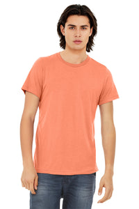 BELLA+CANVAS  Unisex Triblend Short Sleeve Tee - Orange Triblend